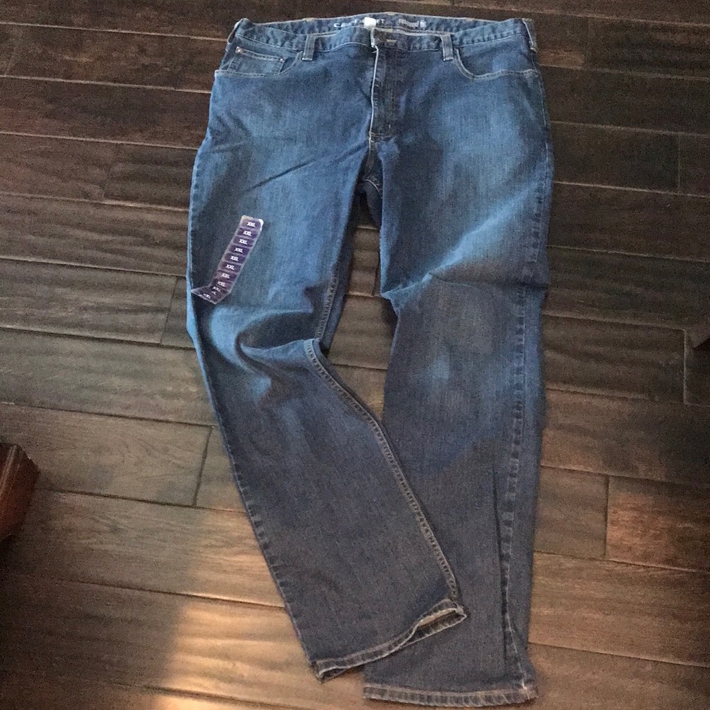 NWT Men’s Carhartt Relaxed Fit 5 pocket jeans